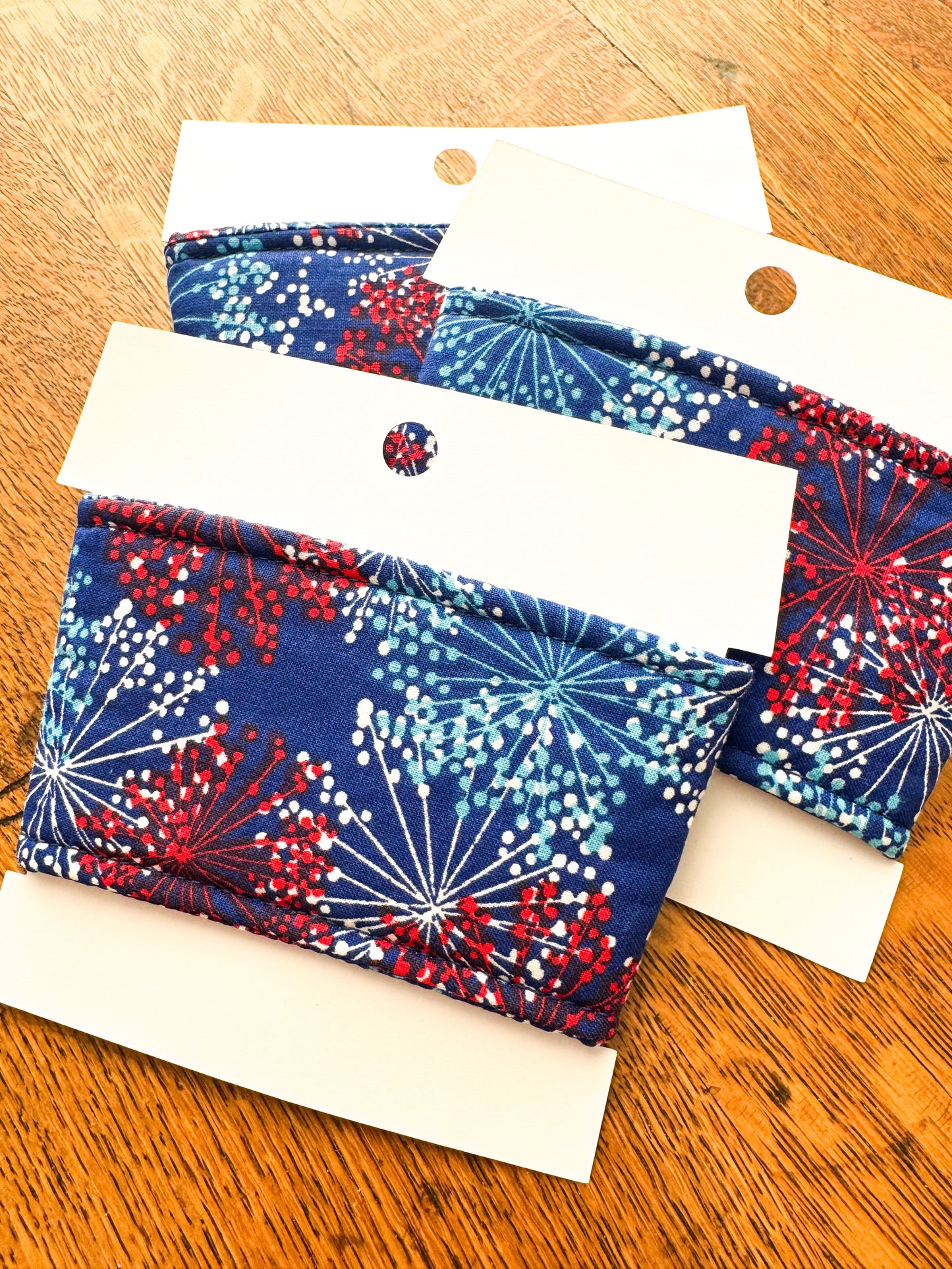Fireworks Coffee Cozy