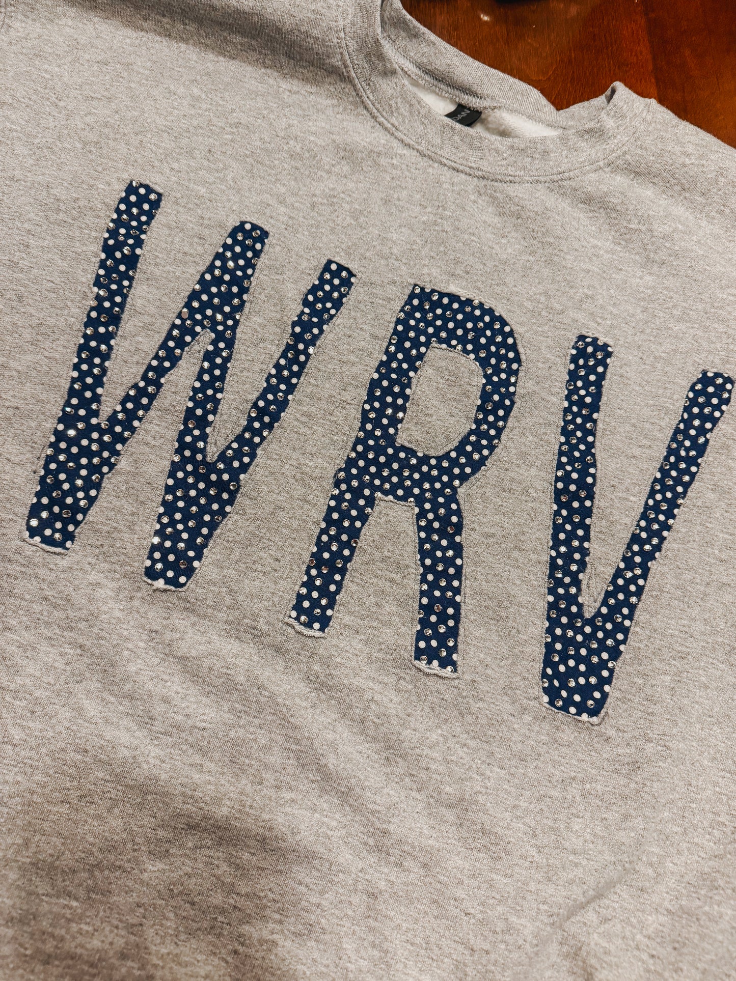 Spirit Stitch Crew Neck - Reverse Appliqué Sweatshirt