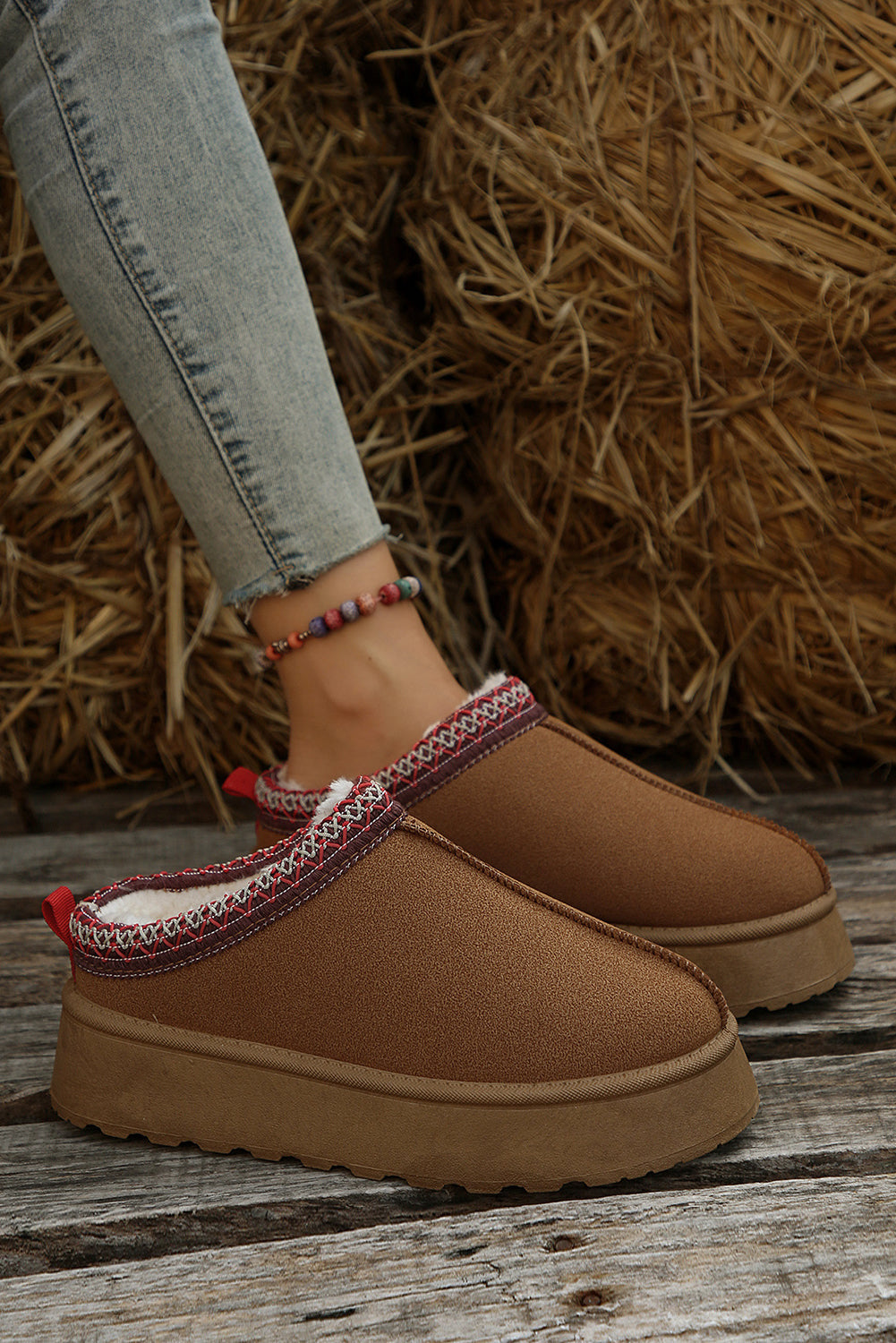 Aspen Trail Suede Slip-Ons