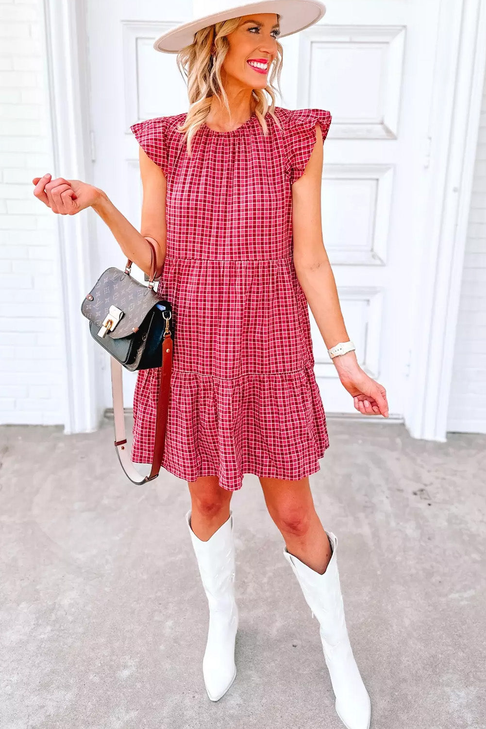 Terra Ruffle Dress
