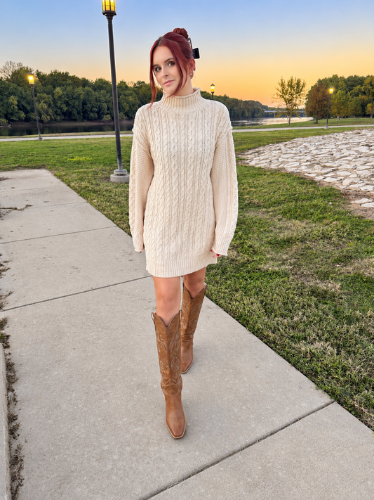 Camille sweater dress