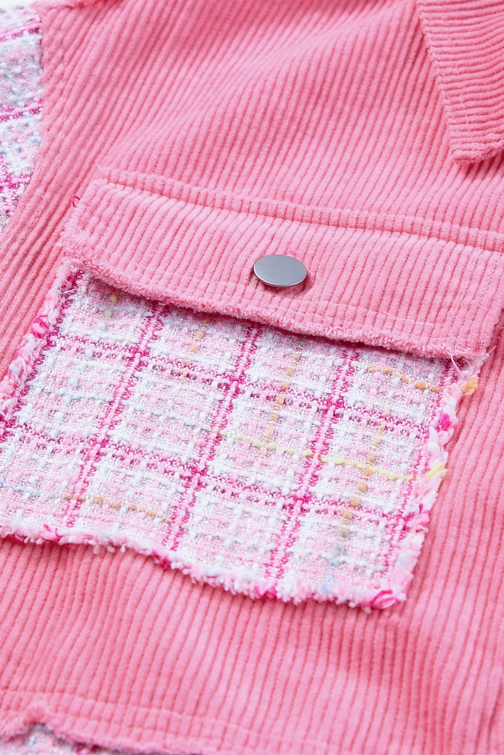 Pink tweed