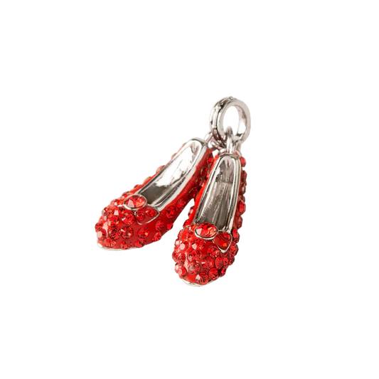 THE WIZARD OF OZ RUBY SLIPPERS CHARM PENDANT